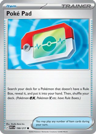 Poke Pad (198) - MAH  - Common - Reverse Holofoil
