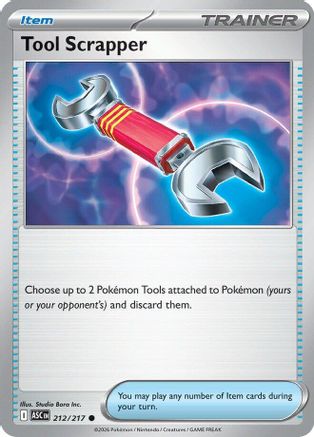 Tool Scrapper (212) - MAH  - Common - Reverse Holofoil