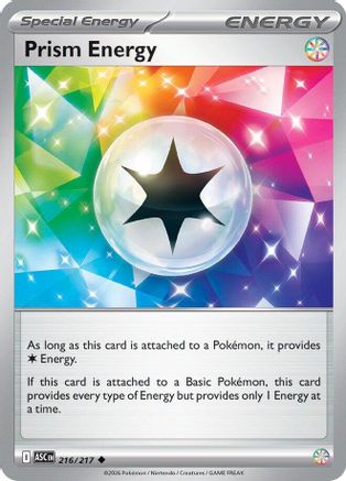 Prism Energy (216) - MAH  - Uncommon - Reverse Holofoil