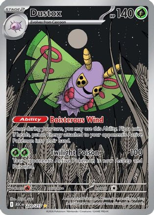 Dustox (220/217) - MAH  - Illustration Rare - Holofoil