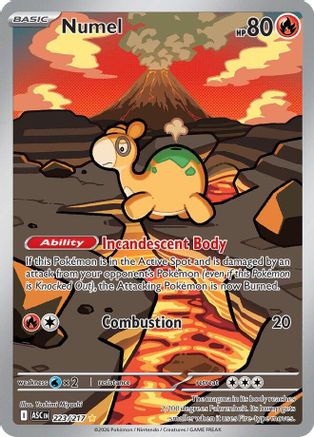 Numel (223/217) - MAH  - Illustration Rare - Holofoil