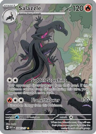 Salazzle (224/217) - MAH  - Illustration Rare - Holofoil