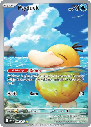 Psyduck (226/217) - MAH  - Illustration Rare - Holofoil
