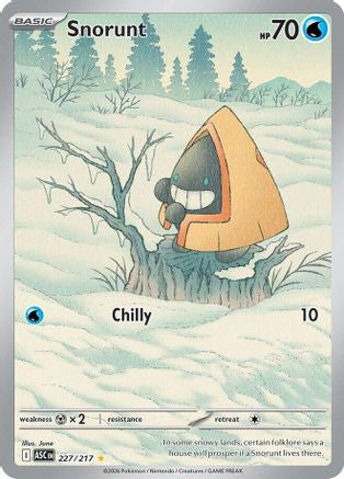 Snorunt (227/217) - MAH  - Illustration Rare - Holofoil