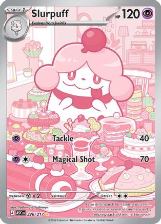 Slurpuff (236/217) - MAH  - Illustration Rare - Holofoil