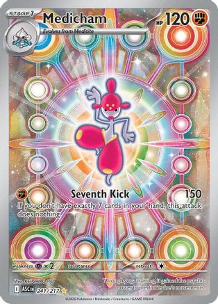 Medicham (241/217) - MAH  - Illustration Rare - Holofoil