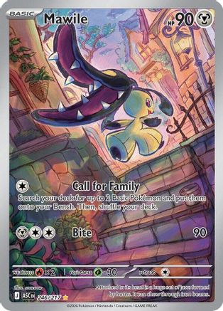 Mawile (246/217) - MAH  - Illustration Rare - Holofoil