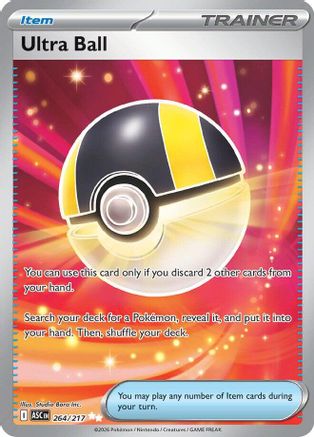Ultra Ball (264/217) - MAH  - Ultra Rare - Holofoil