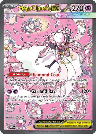 Mega Diancie ex (282/217) - MAH  - Special Illustration Rare - Holofoil