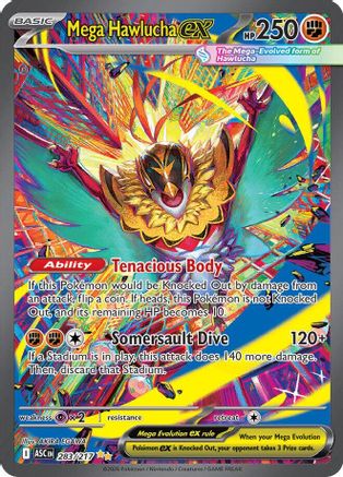 Mega Hawlucha ex (283/217) - MAH  - Special Illustration Rare - Holofoil