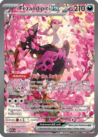 Fezandipiti ex (288/217) - MAH  - Special Illustration Rare - Holofoil