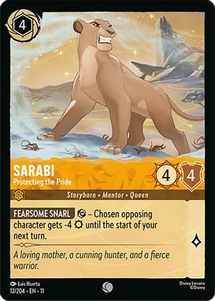 Sarabi - Protecting the Pride (12/204) - W - Common