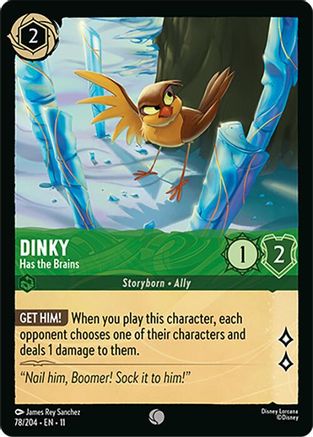 Dinky - Has the Brains (78/204) - W - Common
