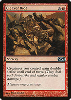 Cleaver Riot (M13-125) - uncommon