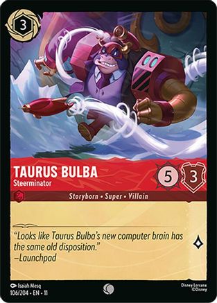 Taurus Bulba - Steerminator (106/204) - W - Common - Cold Foil