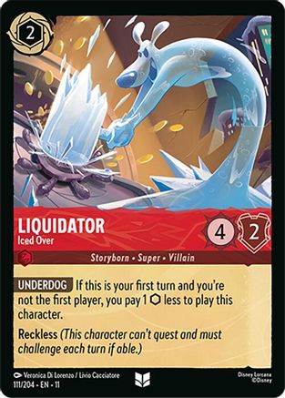 Liquidator - Iced Over FRANÇAIS (111/204) - G - Inhabituelle
