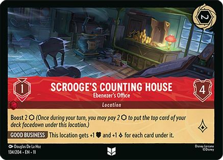 Scrooge's Counting House - Ebenezer's Office (134/204) - W - Uncommon