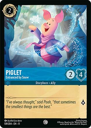 Piglet - Entranced by Snow FRANÇAIS (139/204) - G - Commune