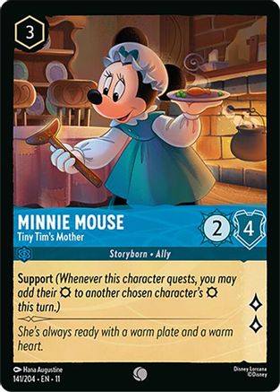 Minnie Mouse - Tiny Tim's Mother (141/204) - W - Common
