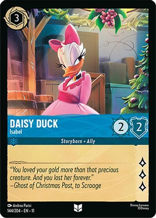 Daisy Duck - Isabel (144/204) - W - Uncommon