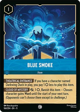 Blue Smoke (166/204) - W - Common - Cold Foil