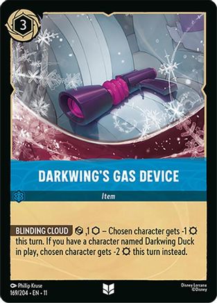 Darkwing's Gas Device FRANÇAIS (169/204) - G - Inhabituelle