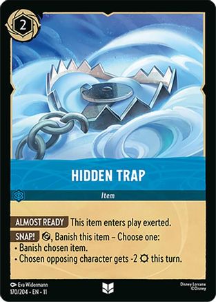 Hidden Trap (170/204) - W - Uncommon