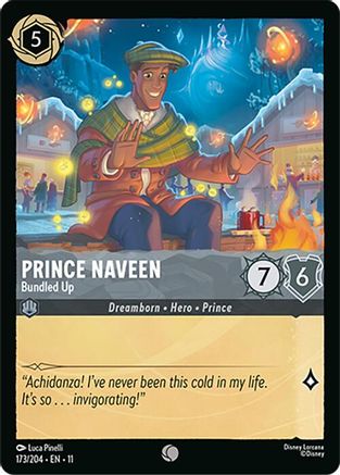 Prince Naveen - Bundled Up FRANÇAIS (173/204) - G - Commune