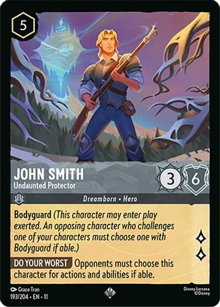 John Smith - Undaunted Protector (193/204) - W - Super Rare