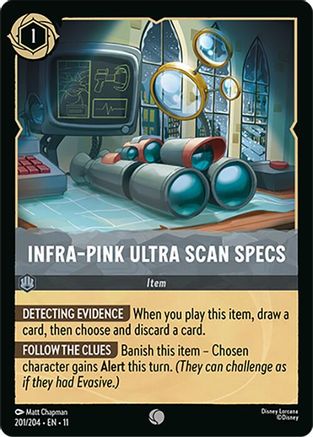 Infra-Pink Ultra Scan Specs FRANÇAIS (201/204) - G - Commune - Cold Foil
