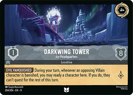 Darkwing Tower - Icy Headquarters (204/204) - W - Uncommon