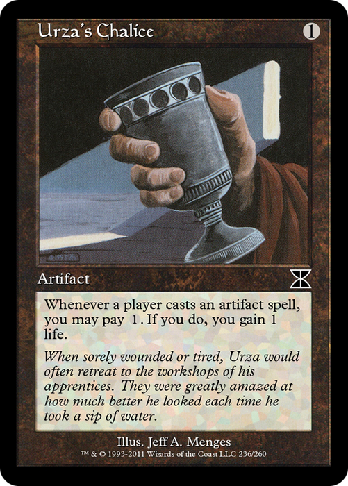 Urza's Chalice (ME4-236) - common