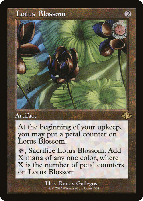 Lotus Blossom (DMR-384) - rare