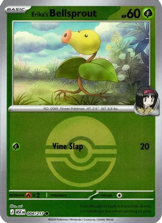 Erika's Bellsprout (Poke Ball) (004) - MAH  - Common - Reverse Holofoil
