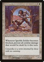 Ignoble Soldier (MMQ-022) - uncommon