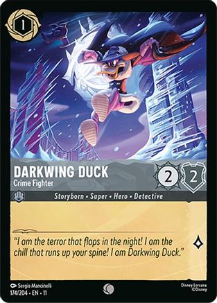 Darkwing Duck - Crime Fighter (174/204) - W - Common