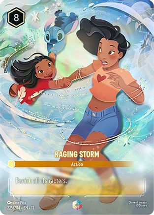 Raging Storm (Enchanted) FRANÇAIS (225/204) - G - Enchantée - Holofoil