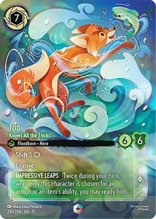 Tod - Knows All the Tricks (Enchanted) FRANÇAIS (230/204) - G - Enchantée - Holofoil
