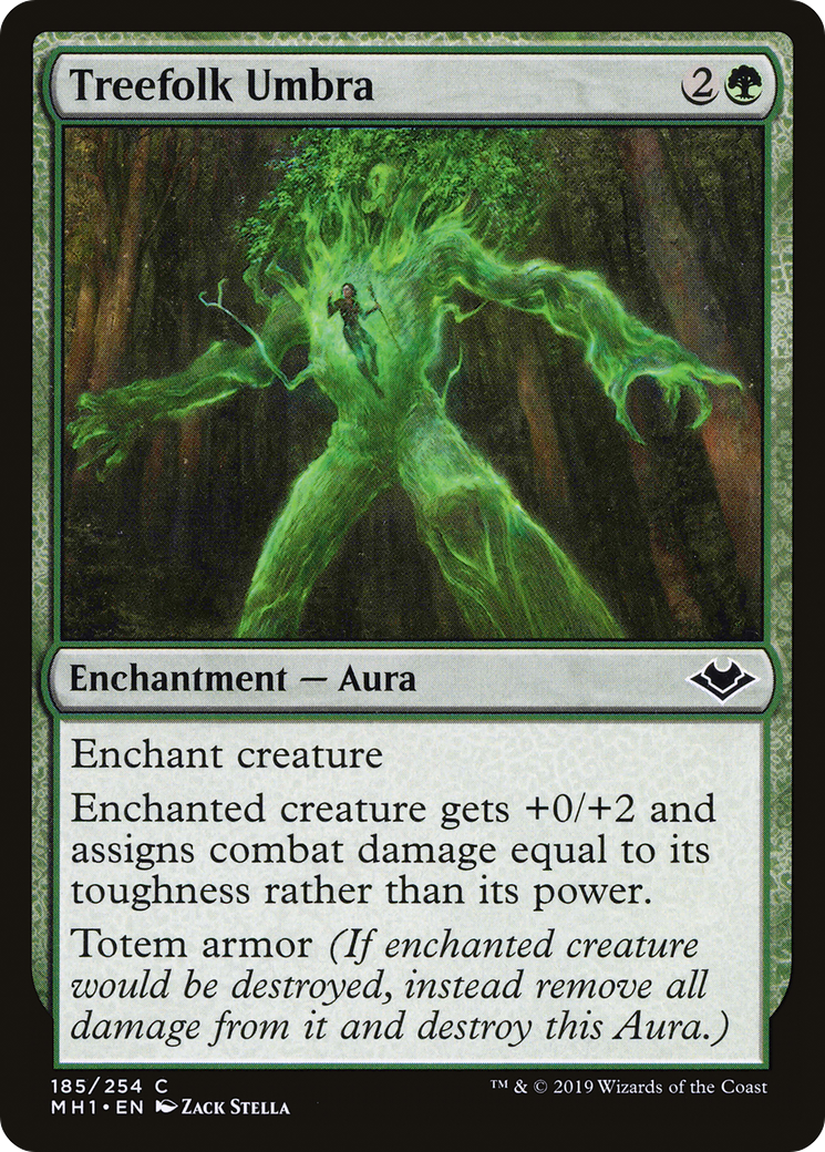 Treefolk Umbra (MH1-185) - common - Foil