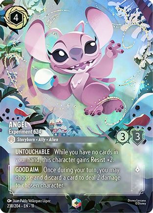 Angel - Experiment 624 (Enchanted) (238/204) - W - Enchanted - Holofoil