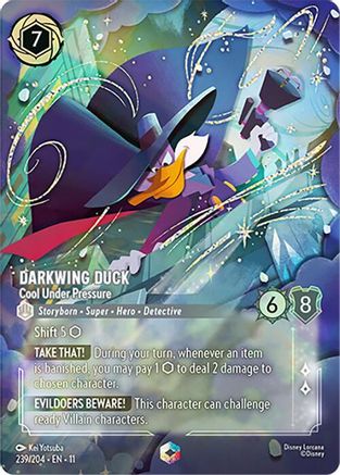 Darkwing Duck - Cool Under Pressure (Enchanted) FRANÇAIS (239/204) - G - Enchantée - Holofoil