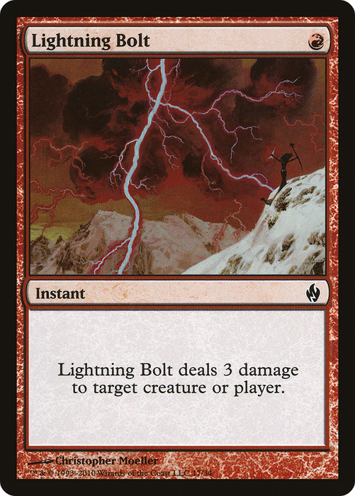 Lightning Bolt (PD2-017) - common - Foil