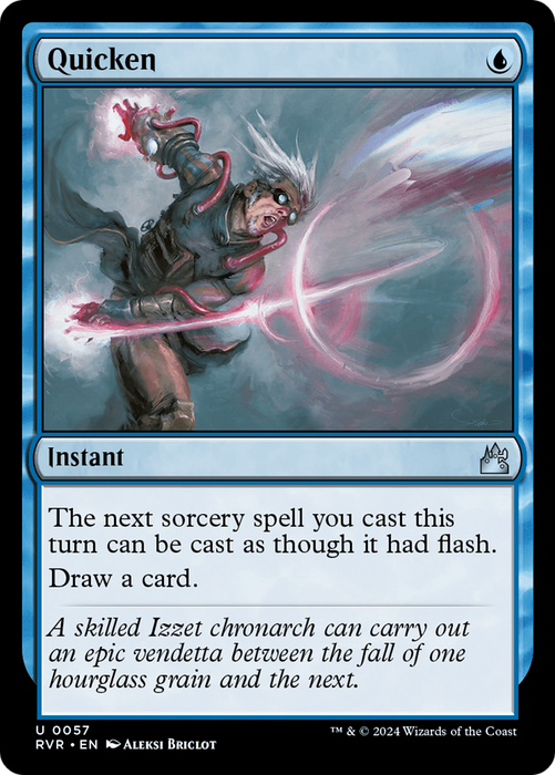 Quicken (RVR-057) - uncommon - Foil