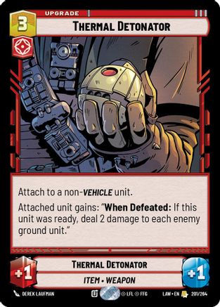 Thermal Detonator (201/264) - ALT - Rare