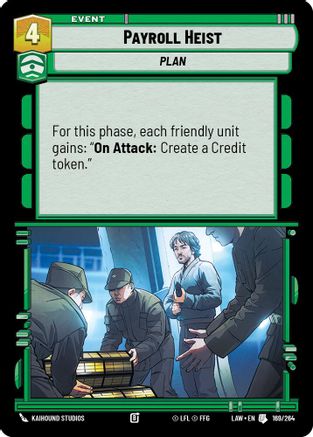 Payroll Heist (169/264) - ALT - Uncommon