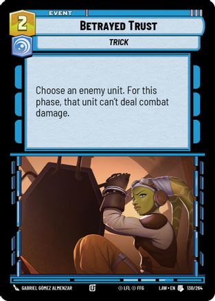 Betrayed Trust (130/264) - ALT - Uncommon