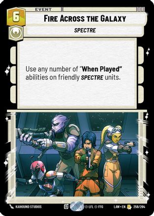Fire Across the Galaxy (256/264) - ALT - Rare