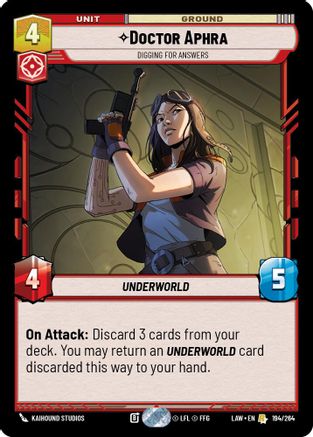 Doctor Aphra - Digging for Answers (194/264) - ALT - Rare