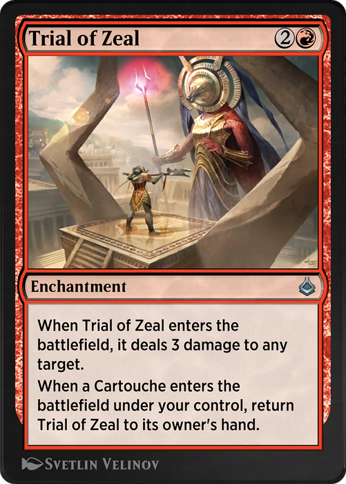 Trial of Zeal (AKR-180) - uncommon