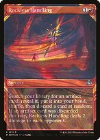 Reckless Handling (MAT-203) - uncommon: (Showcase) - Foil